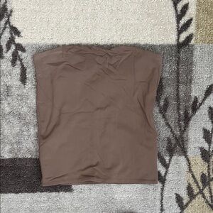 Aritzia Babaton Strapless Taupe Tube Top
